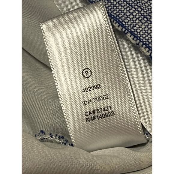 LOFT Womens Chambray Wrap Skirt Size 4 Mini High Waist Fringe Hem Casual Cotton - Picture 12 of 13